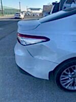 Toyota Camry заднее крыло